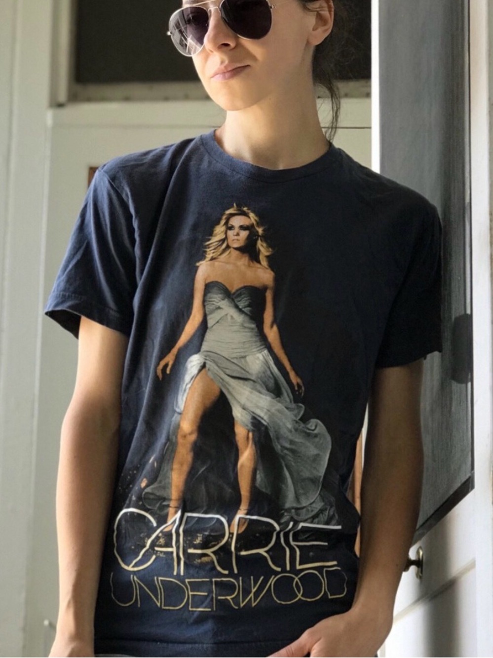 Carrie Underwood The Blown Away Tour Graphic Tee Short Sleeve Shirt Size Large